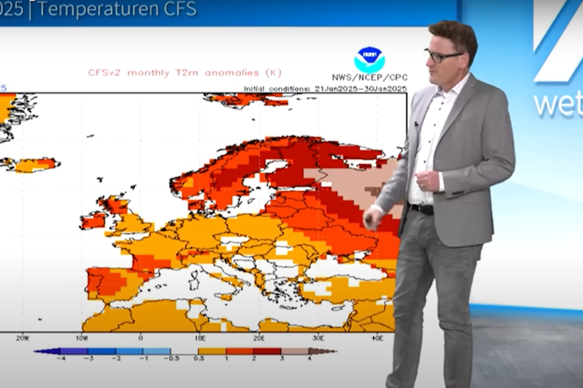 Wetter-Experte Dominik Jung erklärt das Wettermodell für Februat.