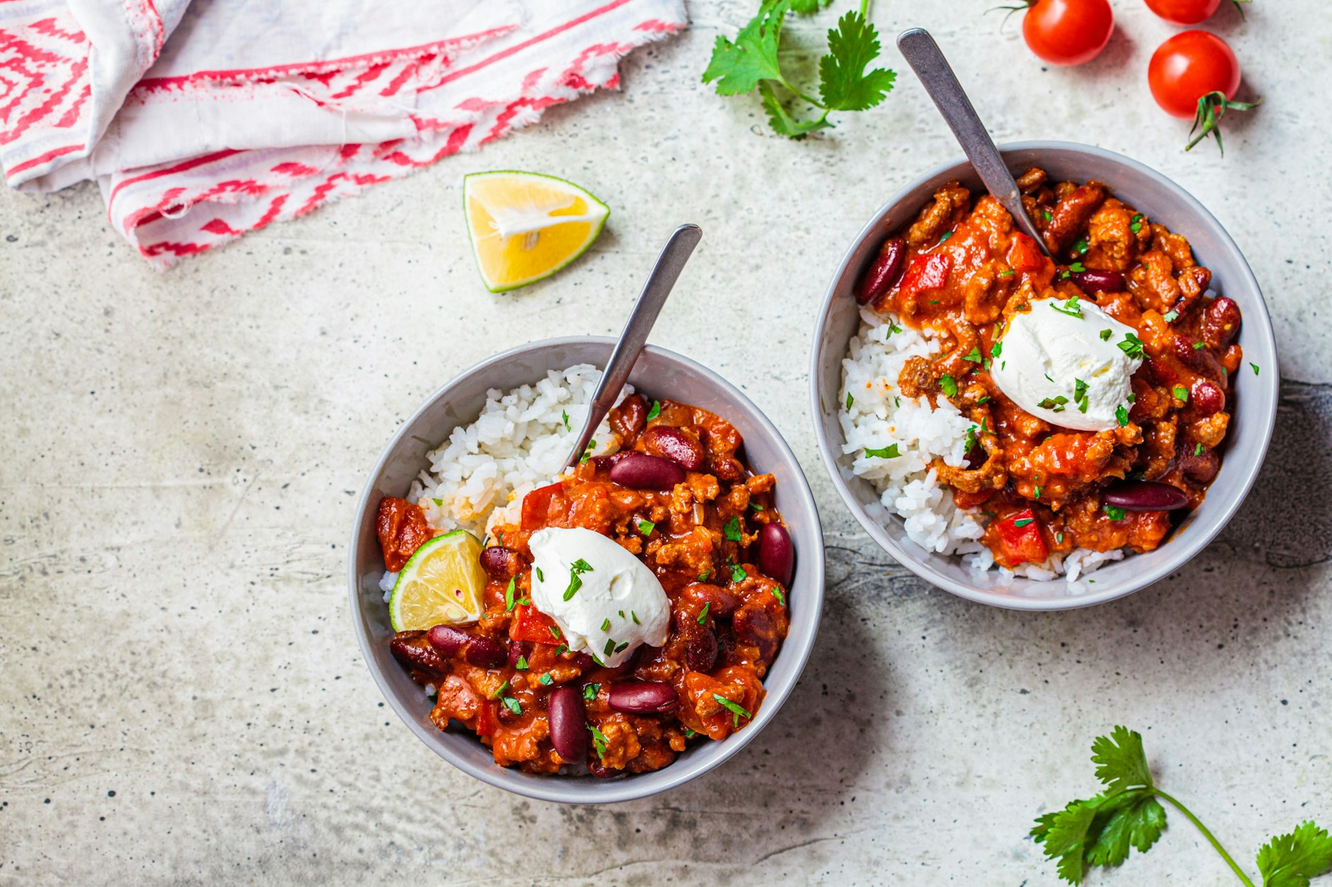 Chili con Carne – ein leckerer, feuriger Sattmacher.