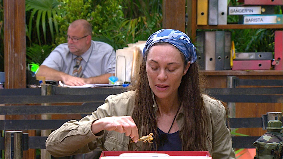 Mahlzeit! Lilly Becker gehört zu den verbleibenden Teilnehmern des Dschungelcamps.
