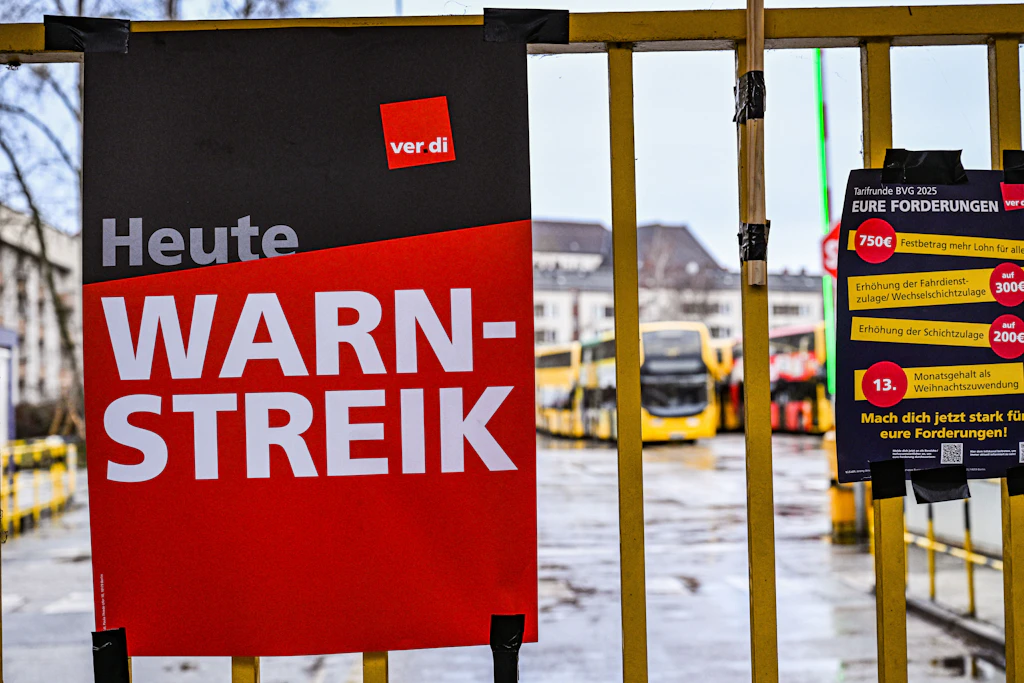 Mini-Aufstand am Montag: Droht großer BVG-Streik in den Winterferien?