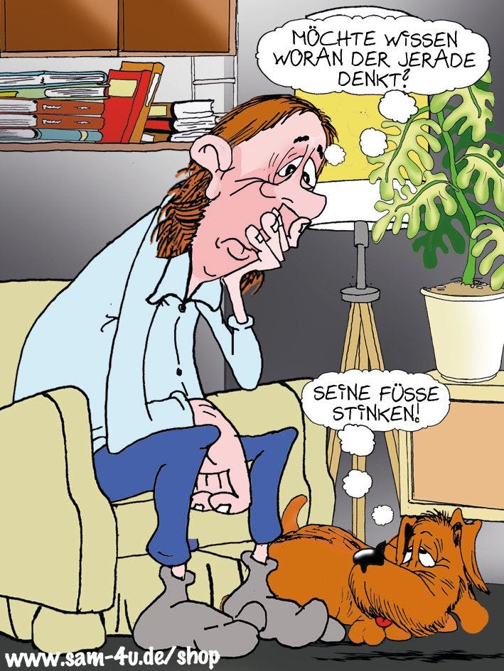 Auch heute haben wir natürlich einen Cartoon des Tages für Sie - und auch heute kommt er von Zeichner Sam Paff aus Berlin.