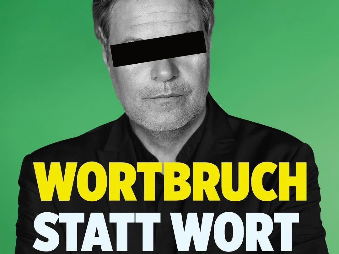 Ätzende Kritik am Kanzlerkandidaten: eine Fotomontage der Grünen Jugend Niedersachsen