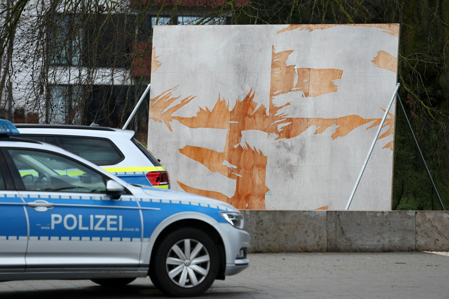 In der Zeit vor der Wahl sind auch Plakate immer wieder im Fokus von Attacken.