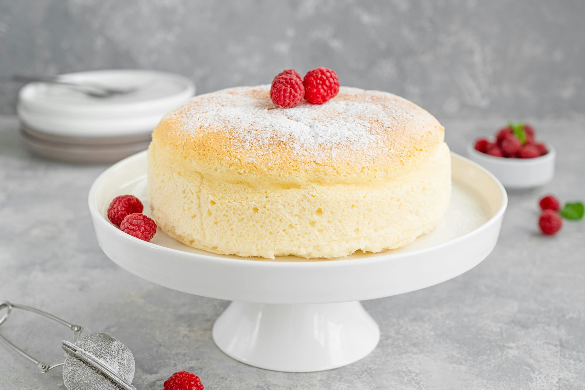 Japanischer Käsekuchen – herrlich fluffig, saftig und cremig!