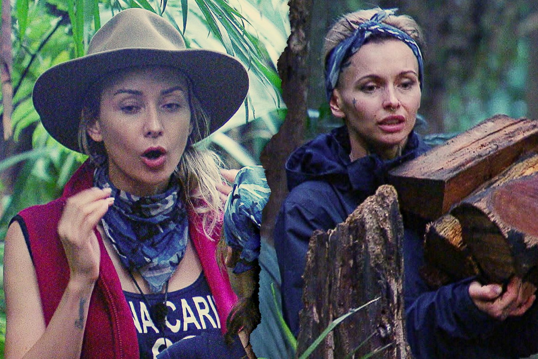 Anna-Carina Woitschack und Edith Stehfest werden vermutlich keine Freunde mehr - auch nicht außerhalb des Dschungelcamp.