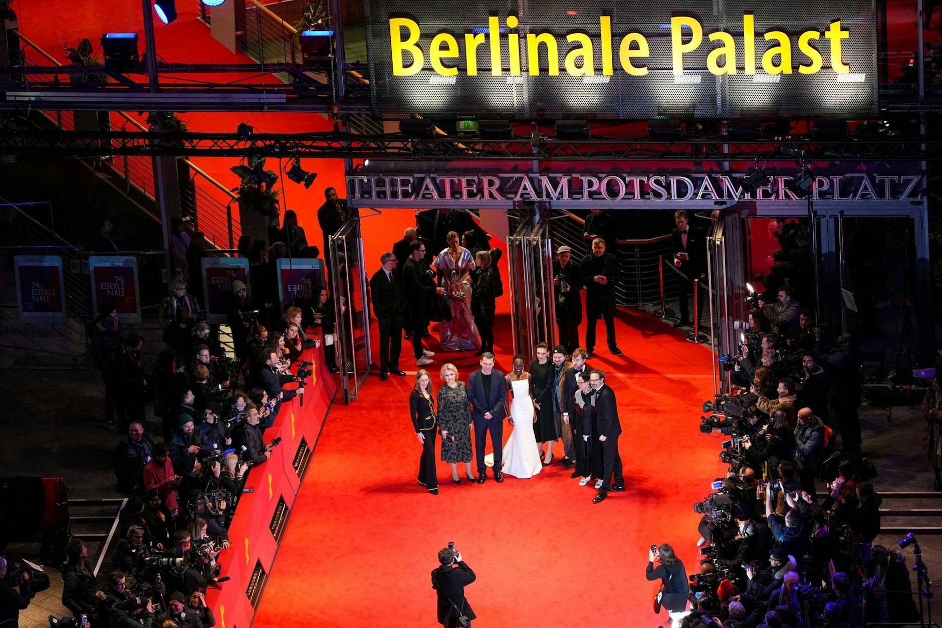 Berlinale-Eröffnungsgala vor einem Jahr. Da war die AfD schon ausgeladen.
