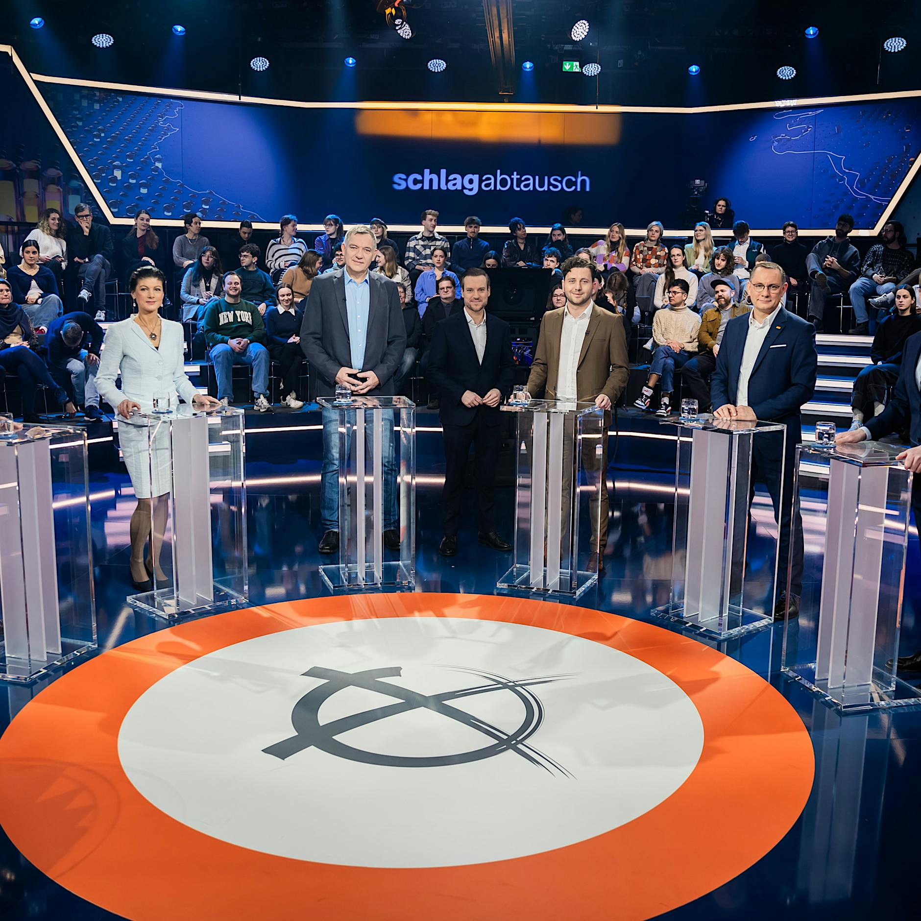 Linken-Chef Jan von Aken in der ZDF-Talkrunde zu AfD-Chef Tino Chrupalla: „Mal den rechten Rand halten“