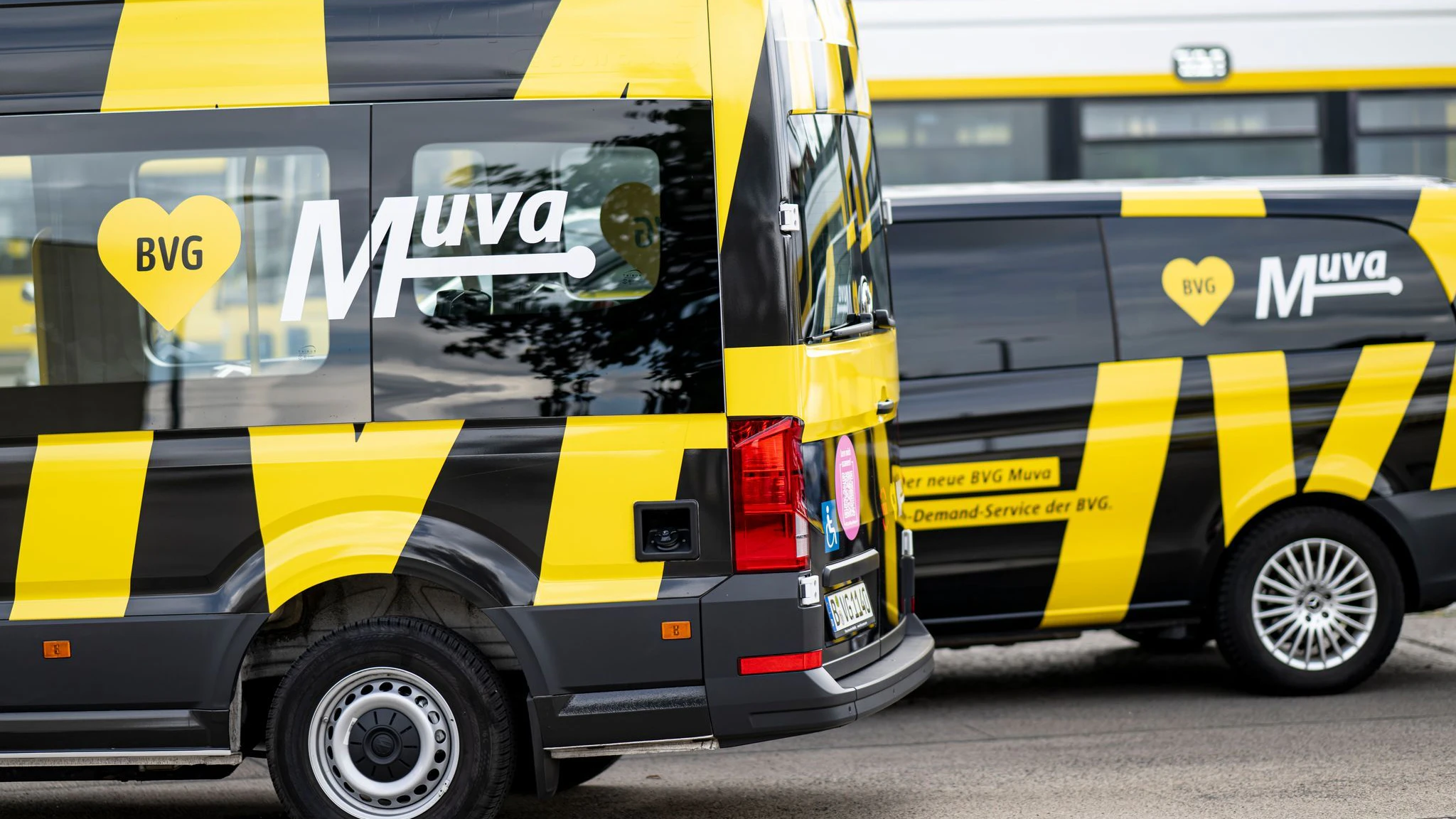 Der Fahrdienst Muva ist auch am Streiktag weiterhin im Einsatz.