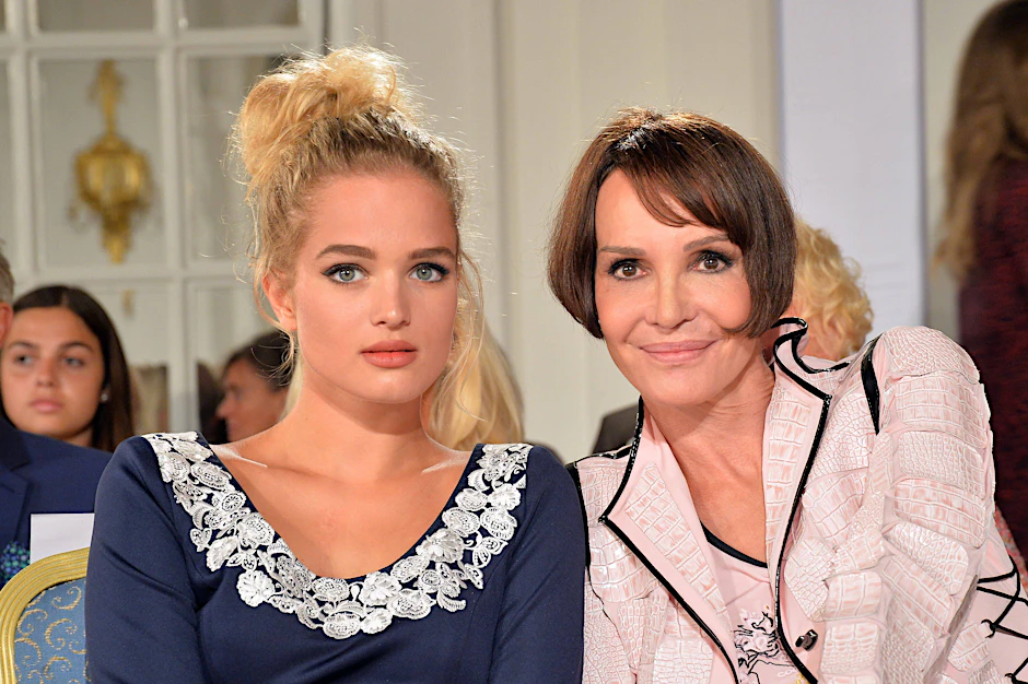 Anouschka Renzi mit ihrer Tochter Chiara Moon Horst im Jahr 2017.