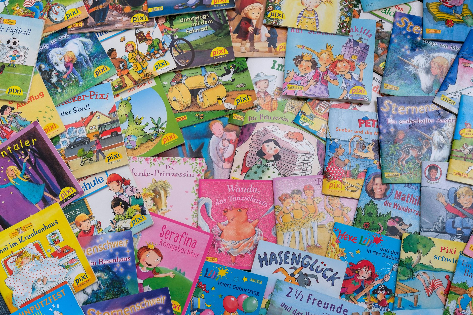 Mehr als 2000 Pixi-Bilderbücher wurden veröffentlicht und millionenfach verkauft.