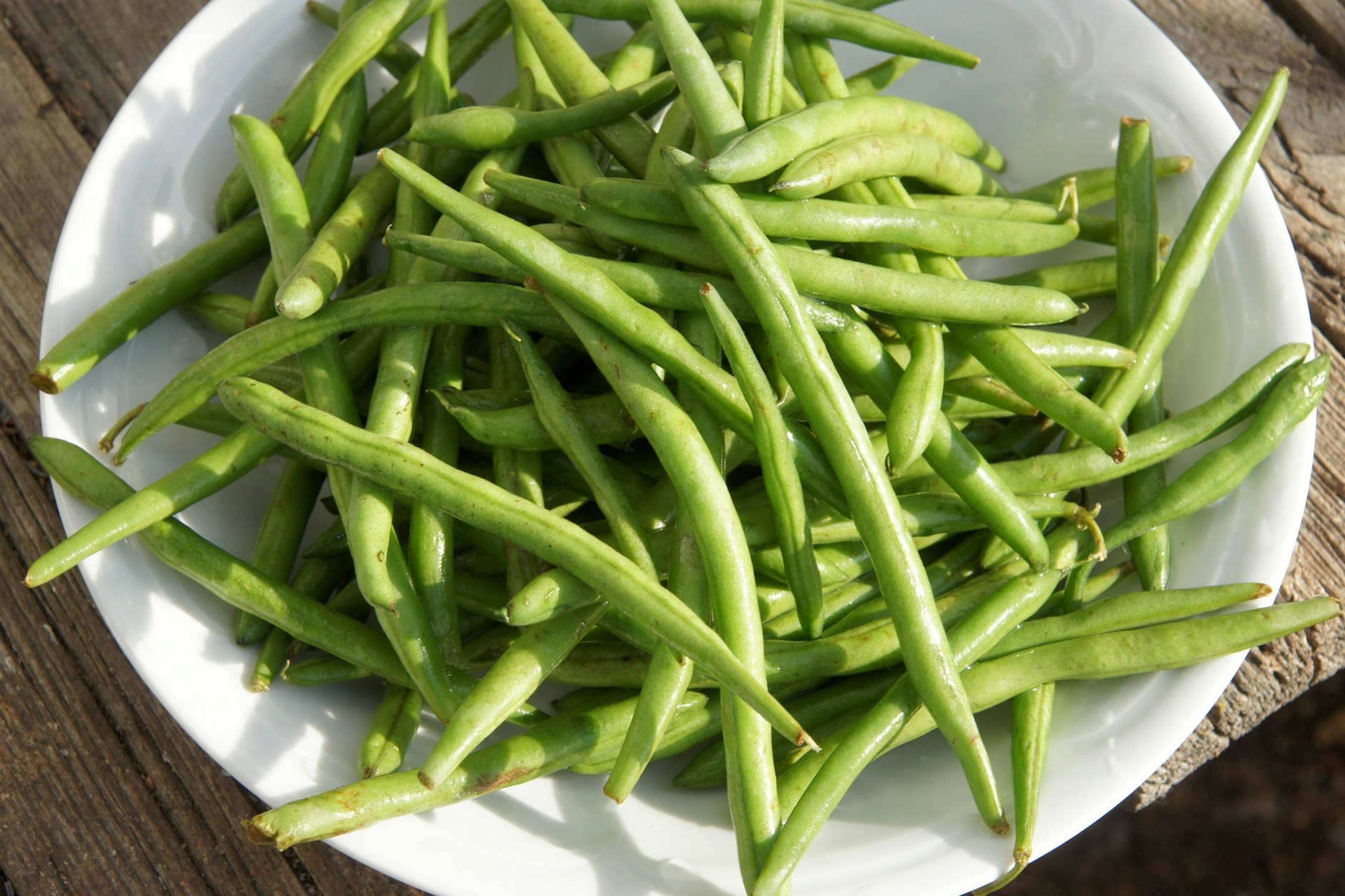 Grüne Bohnen sollten vor dem Verzehr unbedingt gegart werden.
