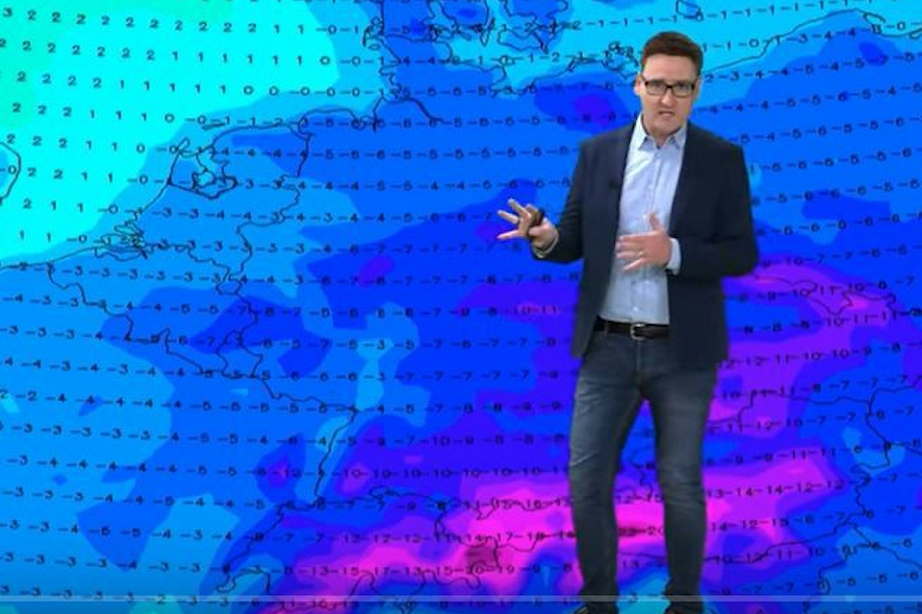Dominik Jung von Wetternet über die frostigen Tage.
