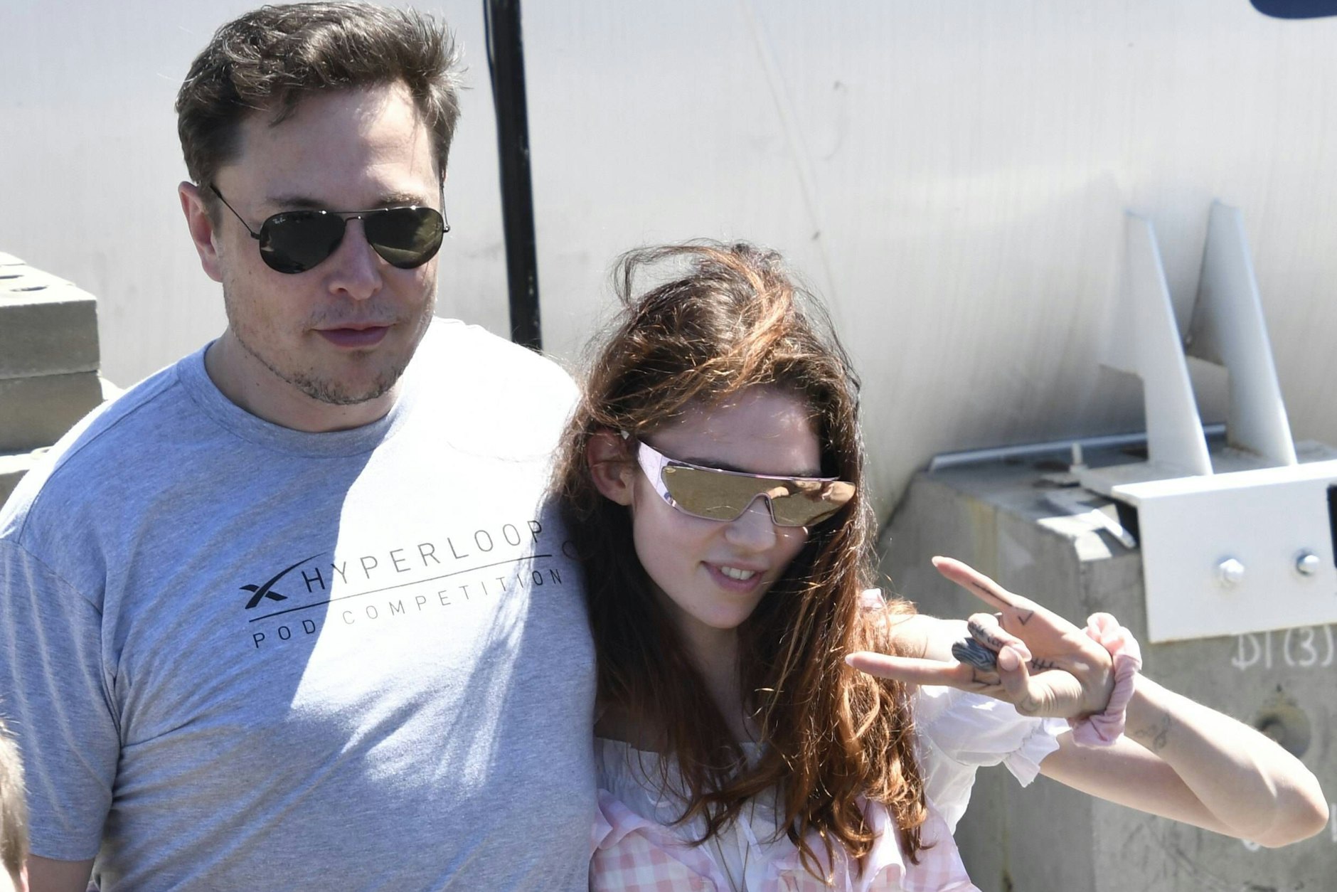 Im Jahre 2018: Elon Musk mit der kanadischen Sängerin Grimes