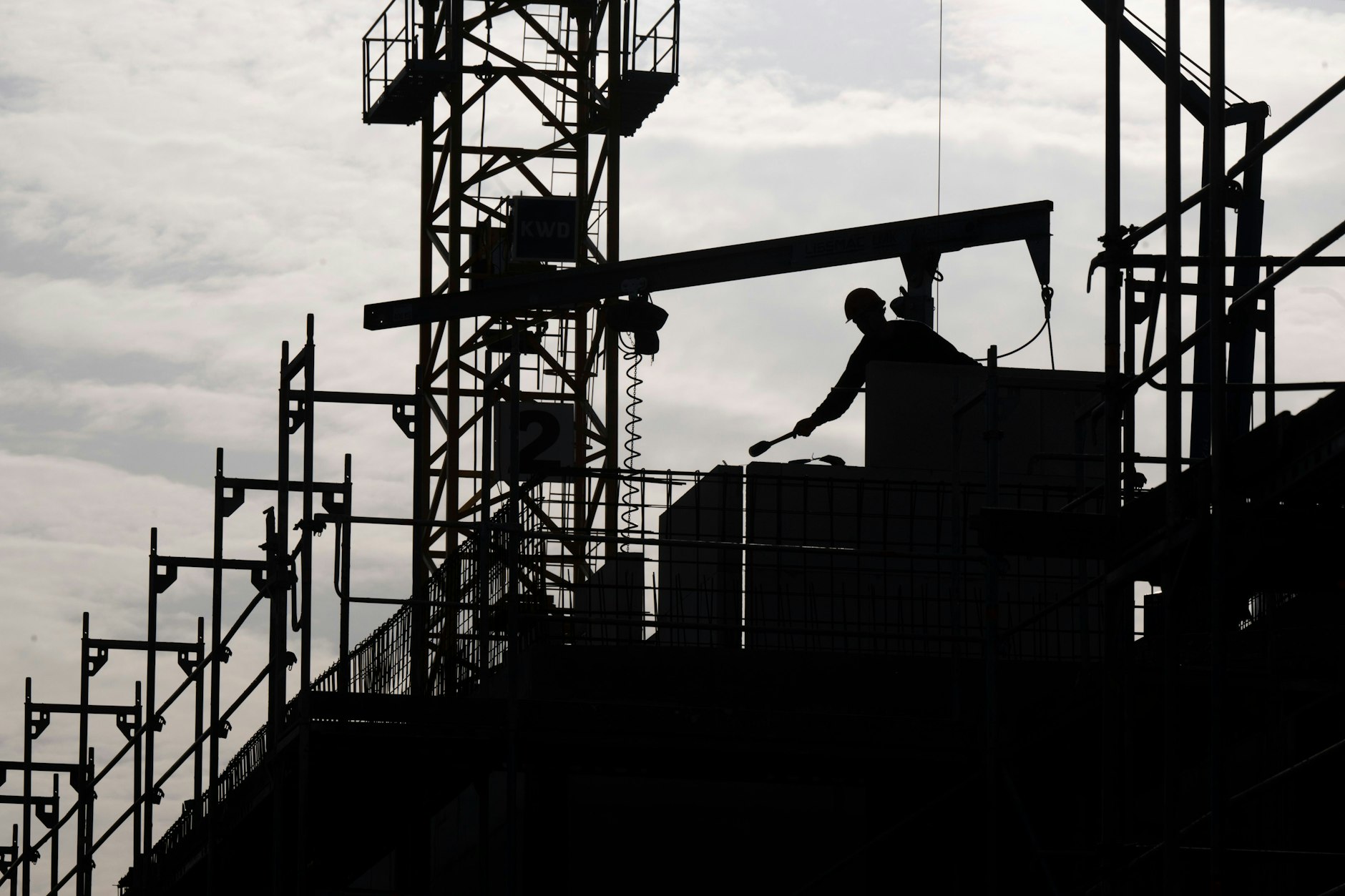 In Lichtenberg muss ein Haus wegen Asbestbelastung saniert werden.