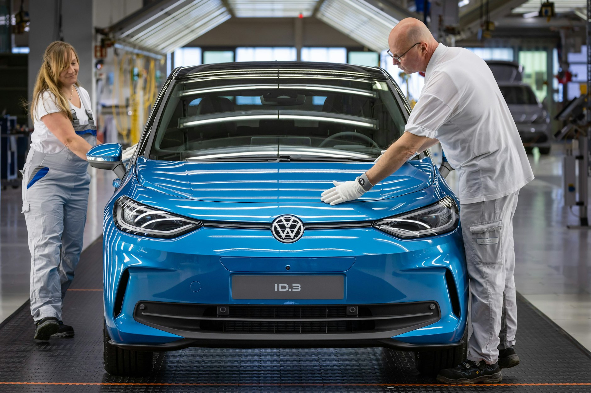 E-Car-Produktion bei VW