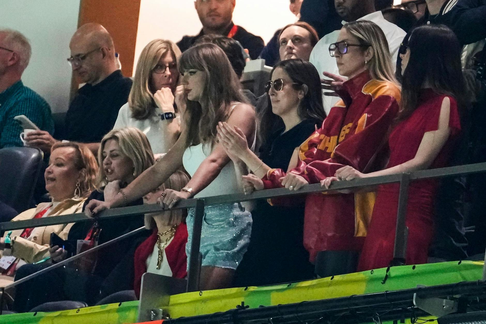 Taylor Swift flogen beim Super Bowl nicht nur Sympathien zu.