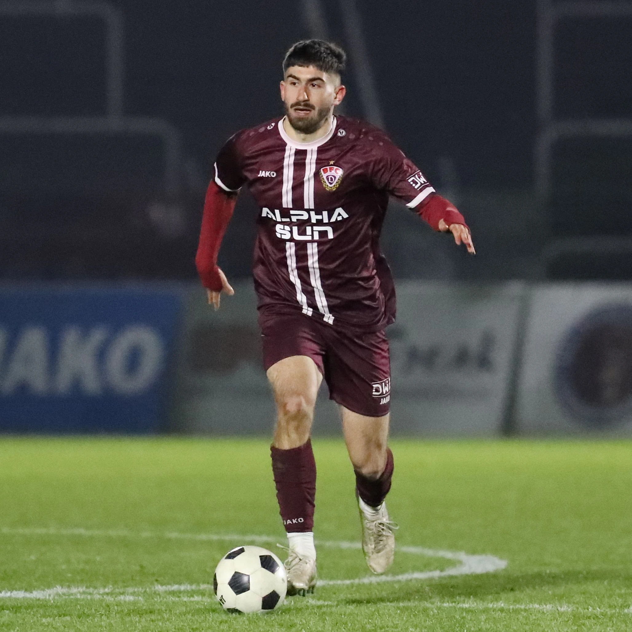 Karim El Abed ist mit 20 Jahren der Jüngste in der BFC-Jugendbrigade.