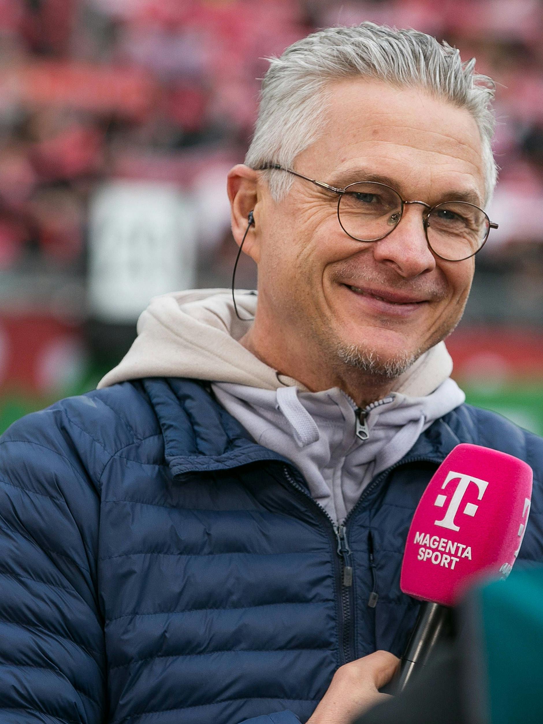 Christian Beeck bringt auch unangenehme Tatsachen mit einem Lächeln auf den Punkt.