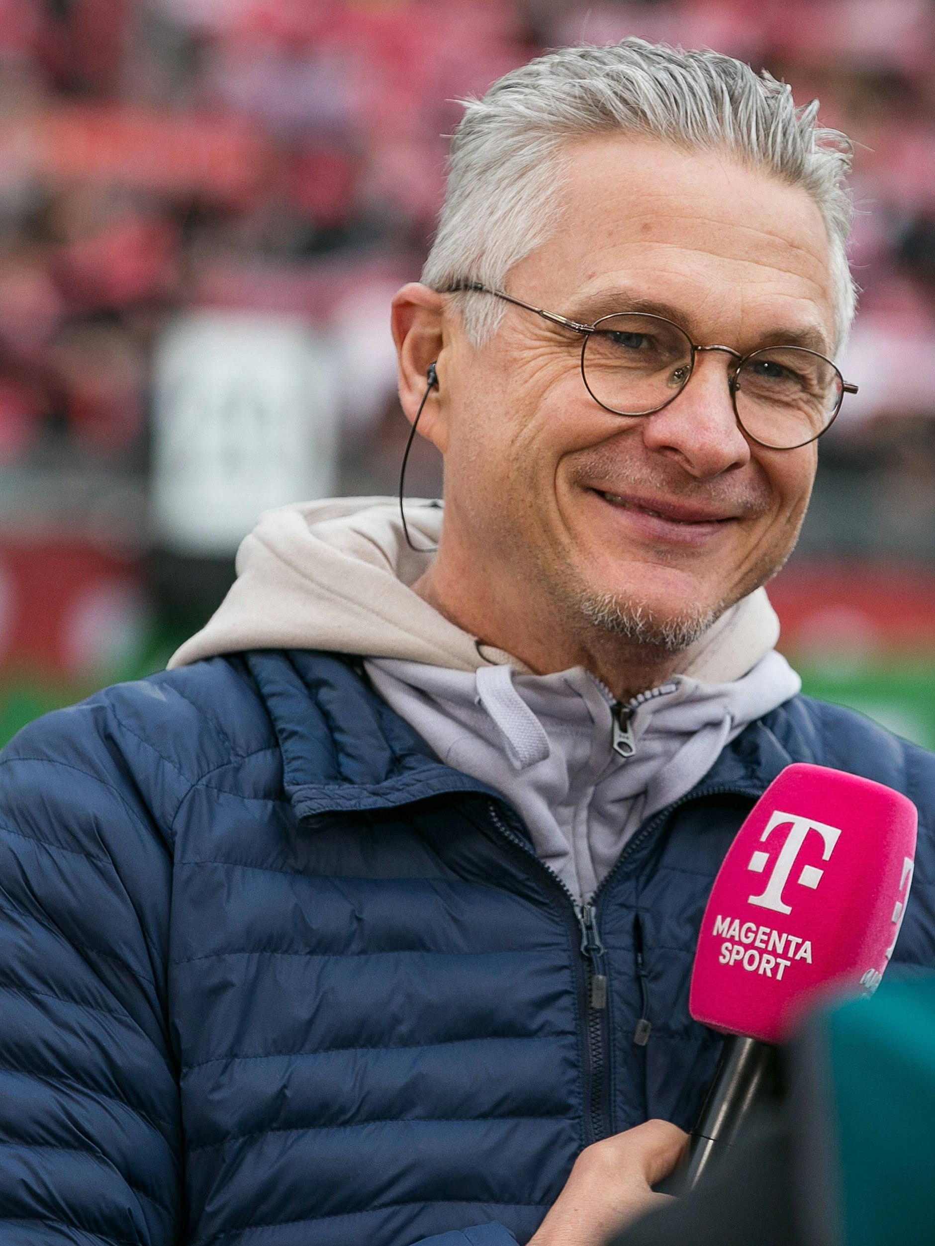 Christian Beeck bringt auch unangenehme Tatsachen mit einem Lächeln auf den Punkt.