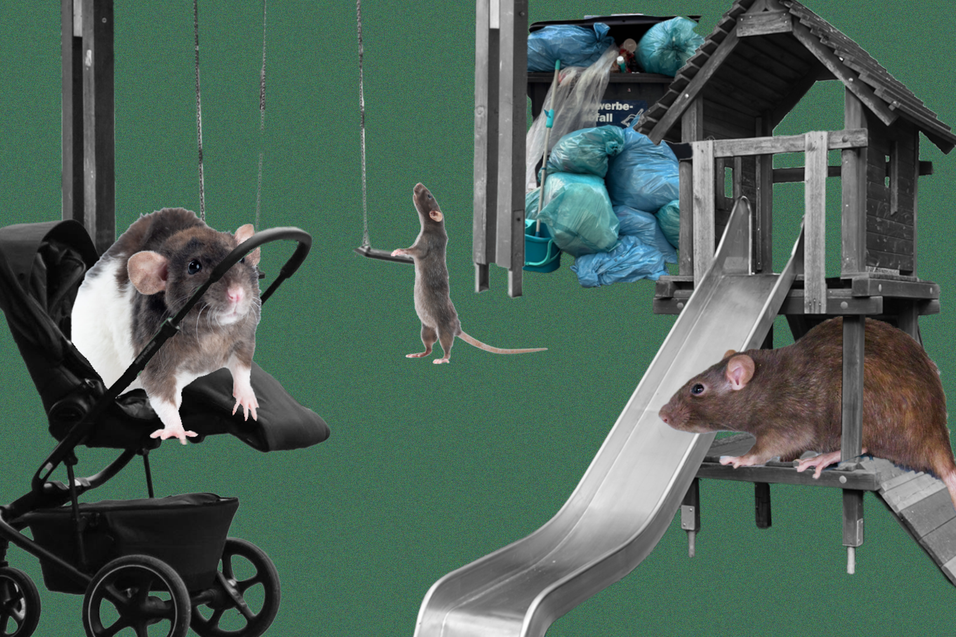 Rattenbefall, kaputte Schaukeln, Drogenspritzen im Sand: Auf diesen Spielplätzen sollten Sie ihre Kinder lieber nicht spielen lassen.