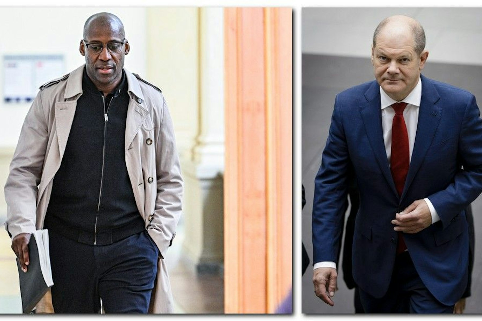 Hofnarren-Affäre? Joe Chialo (l.) und Olaf Scholz.