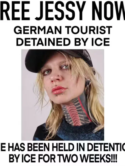 Die Internet-Kampagne für die Tattoo-Künstlerin Jessica.