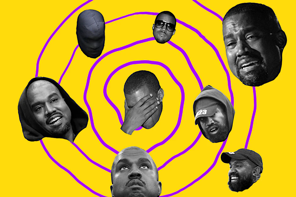 Der Rapper Kanye West: Seit Jahren sorgt er für negative Schlagzeilen.