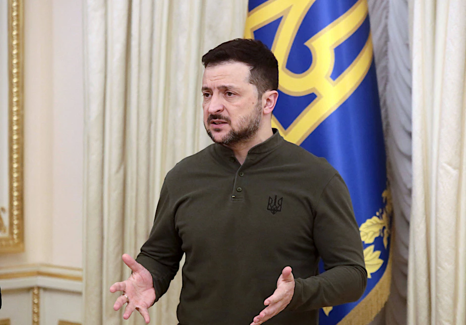 Der ukrainische Präsident Wolodymyr Selenskyj wird auf der Münchener Sicherheitskonferenz die ukrainische Delegation anführen.