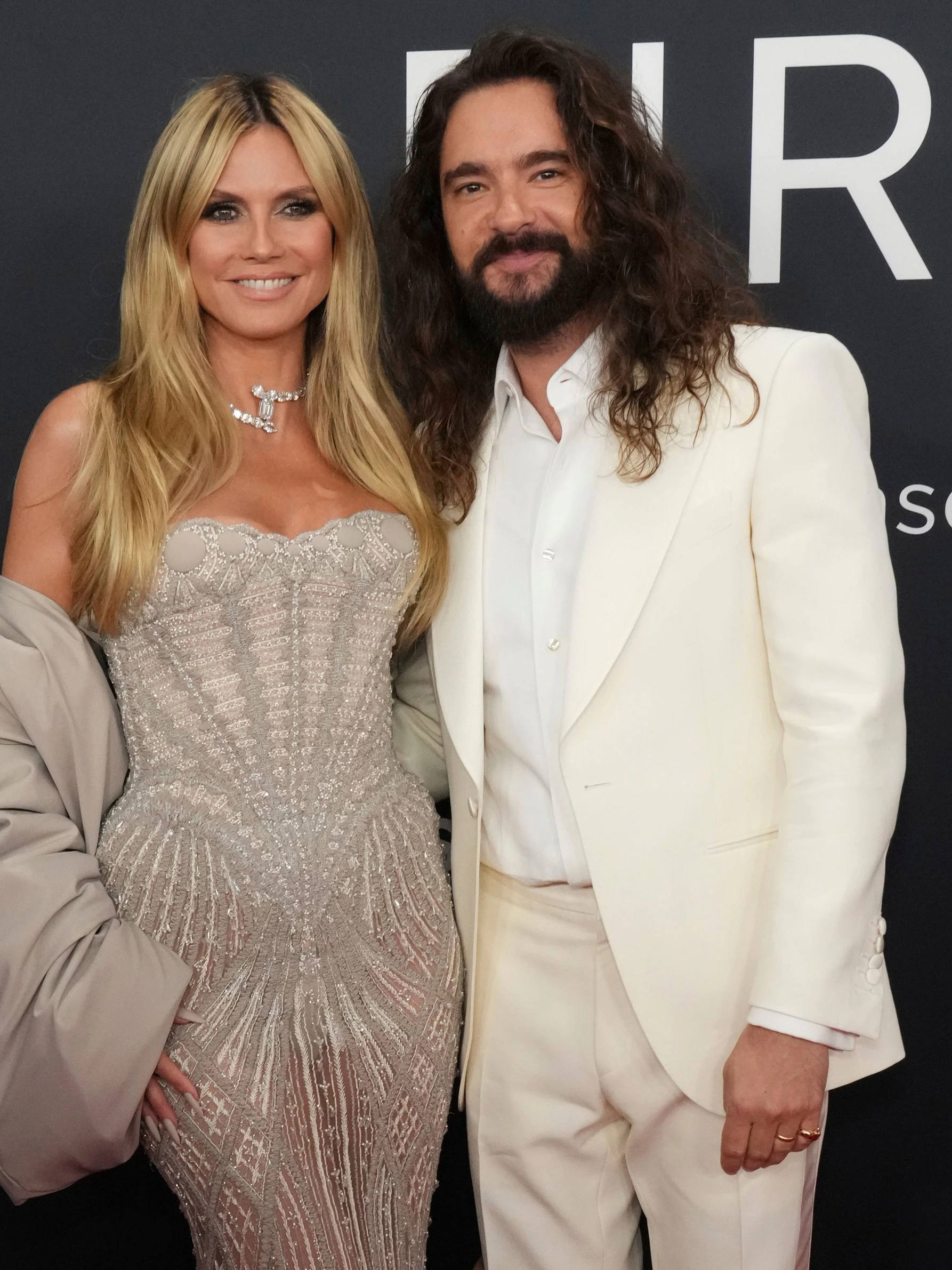 Heidi Klum mit ihrem Ehemann, Tom Kaulitz von der Band Tokio Hotel.
