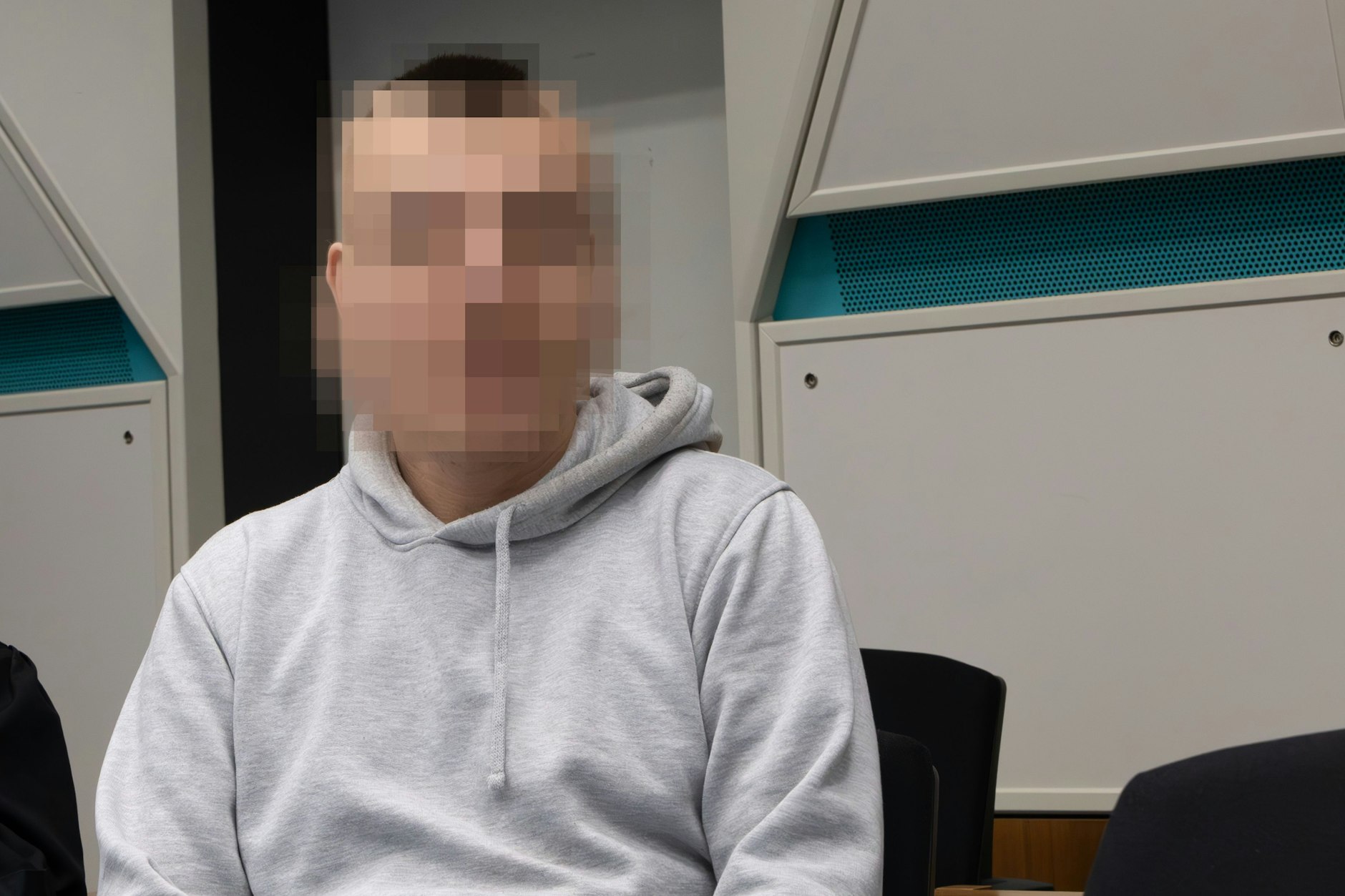 Tobias E. vor Gericht. Da zeigte er sich zerknirscht.