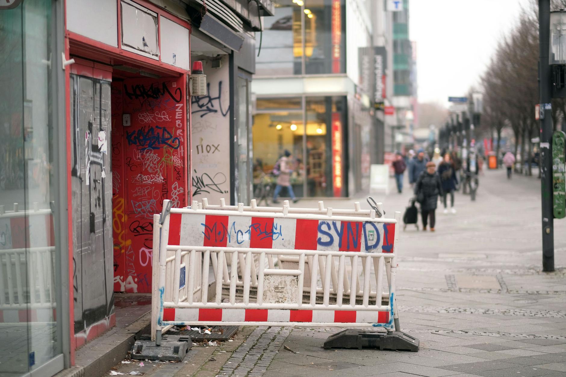 Leerstand in der Wilmersdorfer Straße.