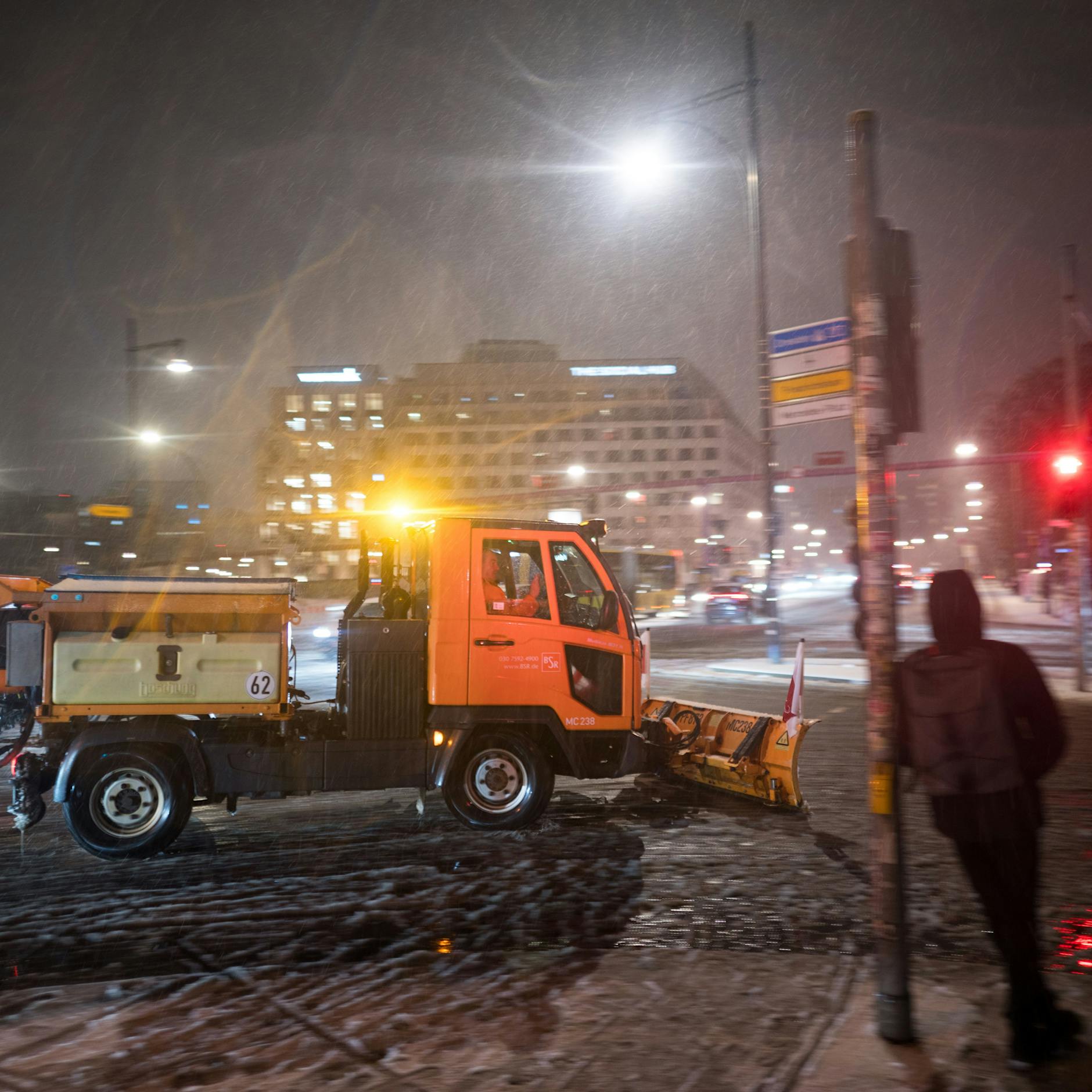 Zwei Tage BSR-Streik: Wer räumt jetzt in Berlin den Schnee weg?