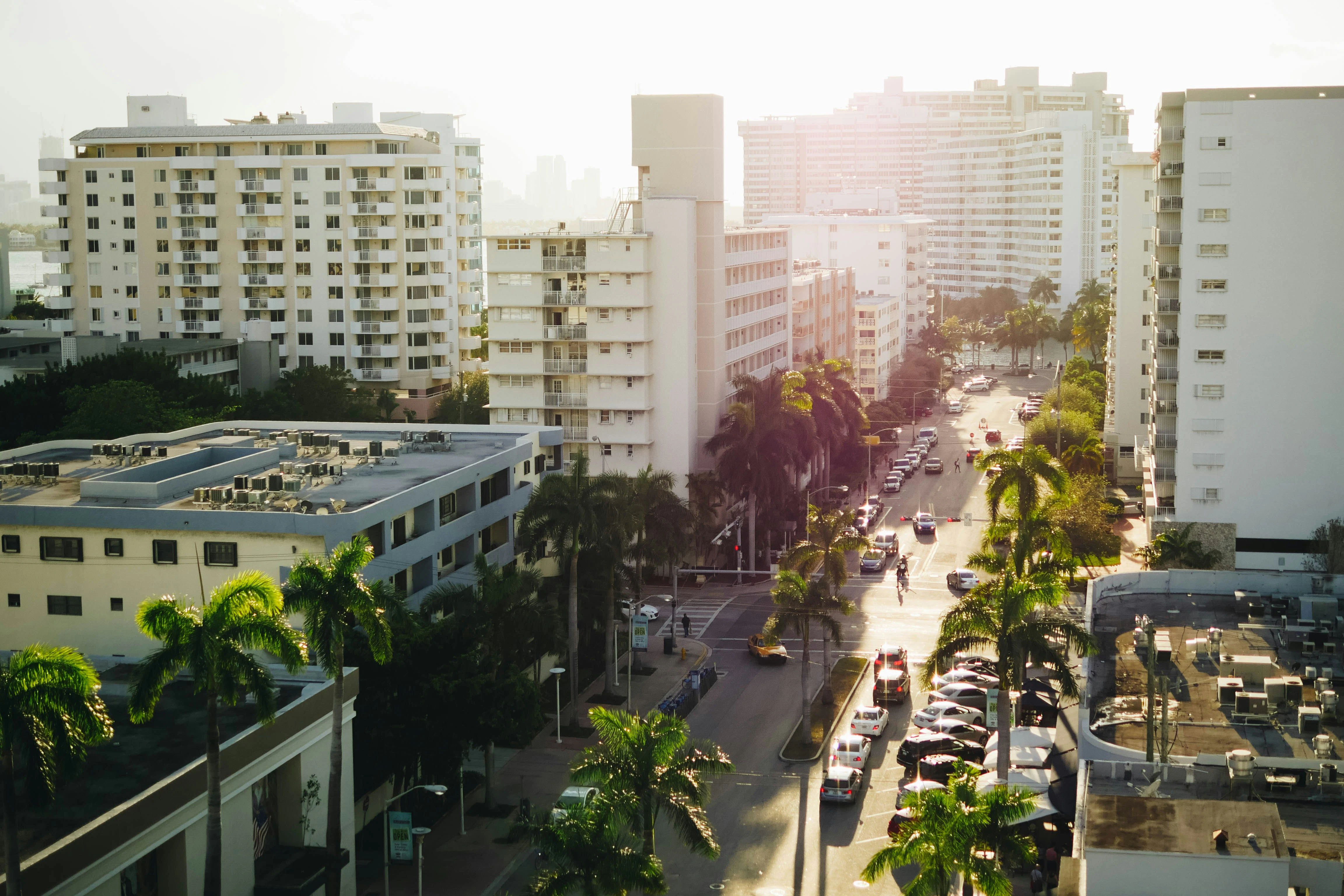 Miami: eine funkelnde Innenstadt.
