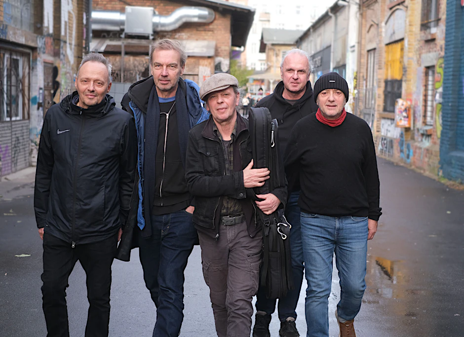 Vor dem Abschied: Die Band Pankow auf dem RAW-Gelände in Berlin-Friedrichshain.