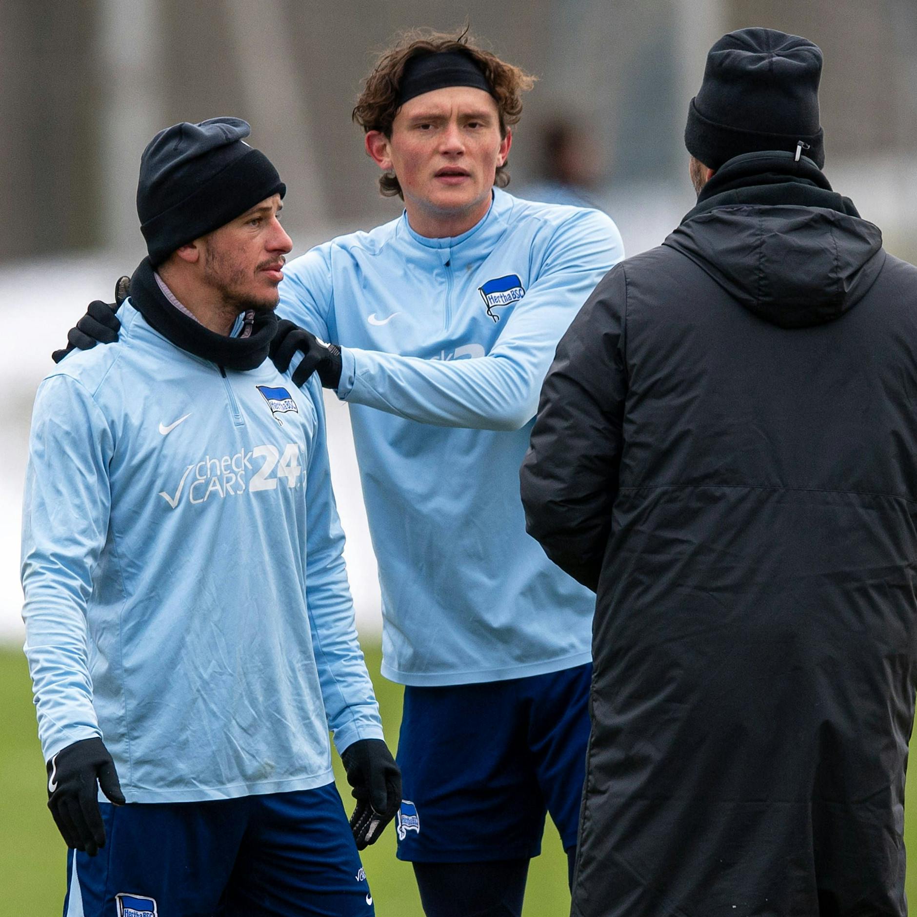 Hertha BSC: So plant Trainer Cristian Fiel mit Diego Demme