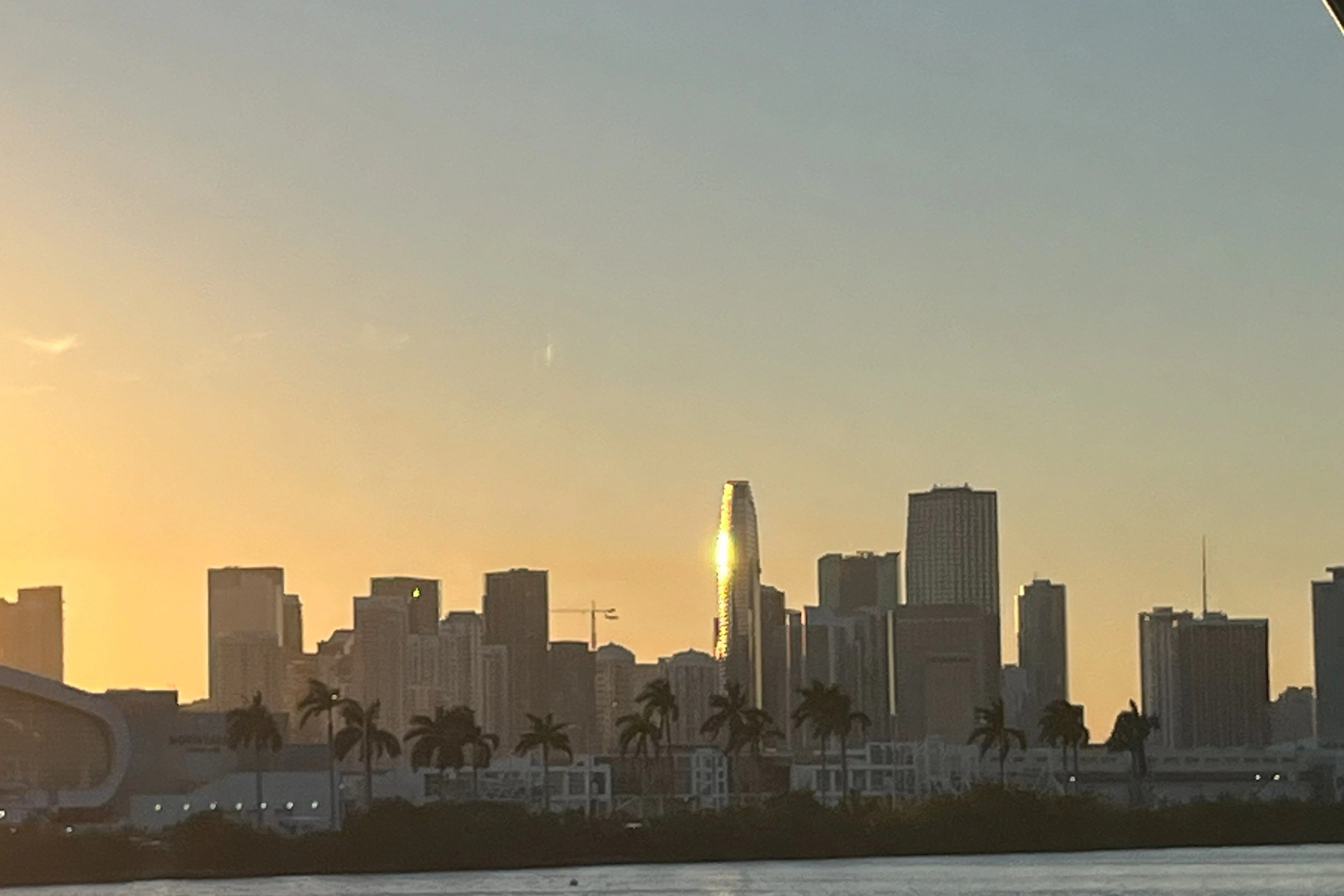 Die Skyline von Miami