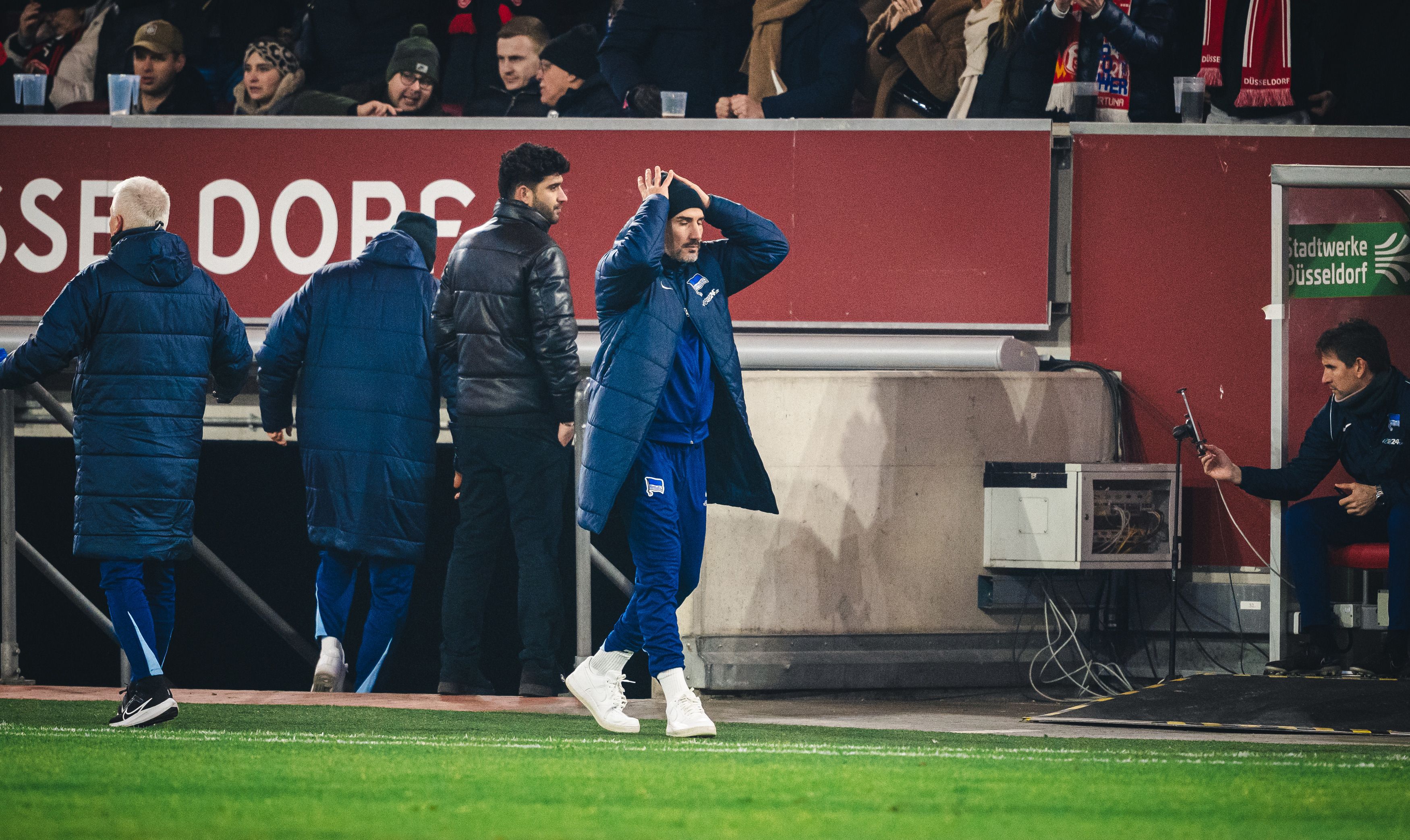 Hertha BSC 1:2: War es das für Trainer Cristian Fiel?