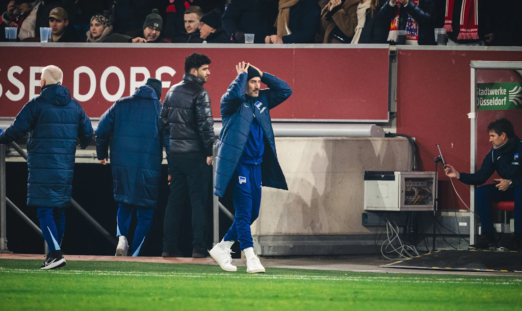 Hertha BSC 1:2: War es das für Trainer Cristian Fiel?
