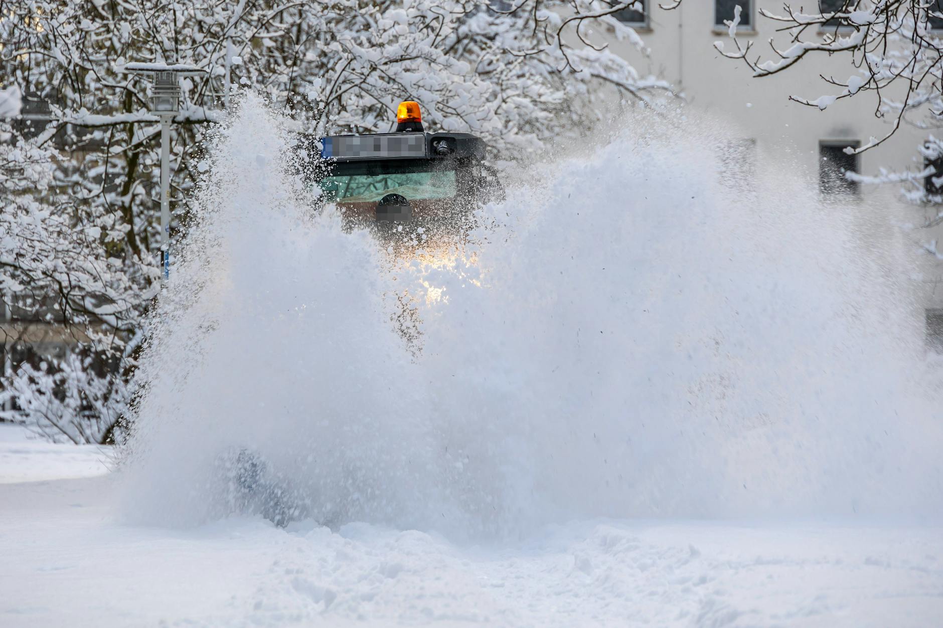 Wintereinbruch in Berlin, Foto entstand am 14.02.2025 – wann kommt der Frühling? Tja, erstmal nicht!