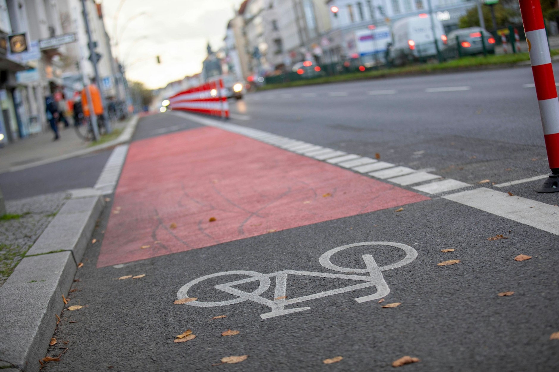 In Tempelhof-Schöneberg wurden im vergangenen Jahr 5,7 Kilometer neue Radwege gebaut.