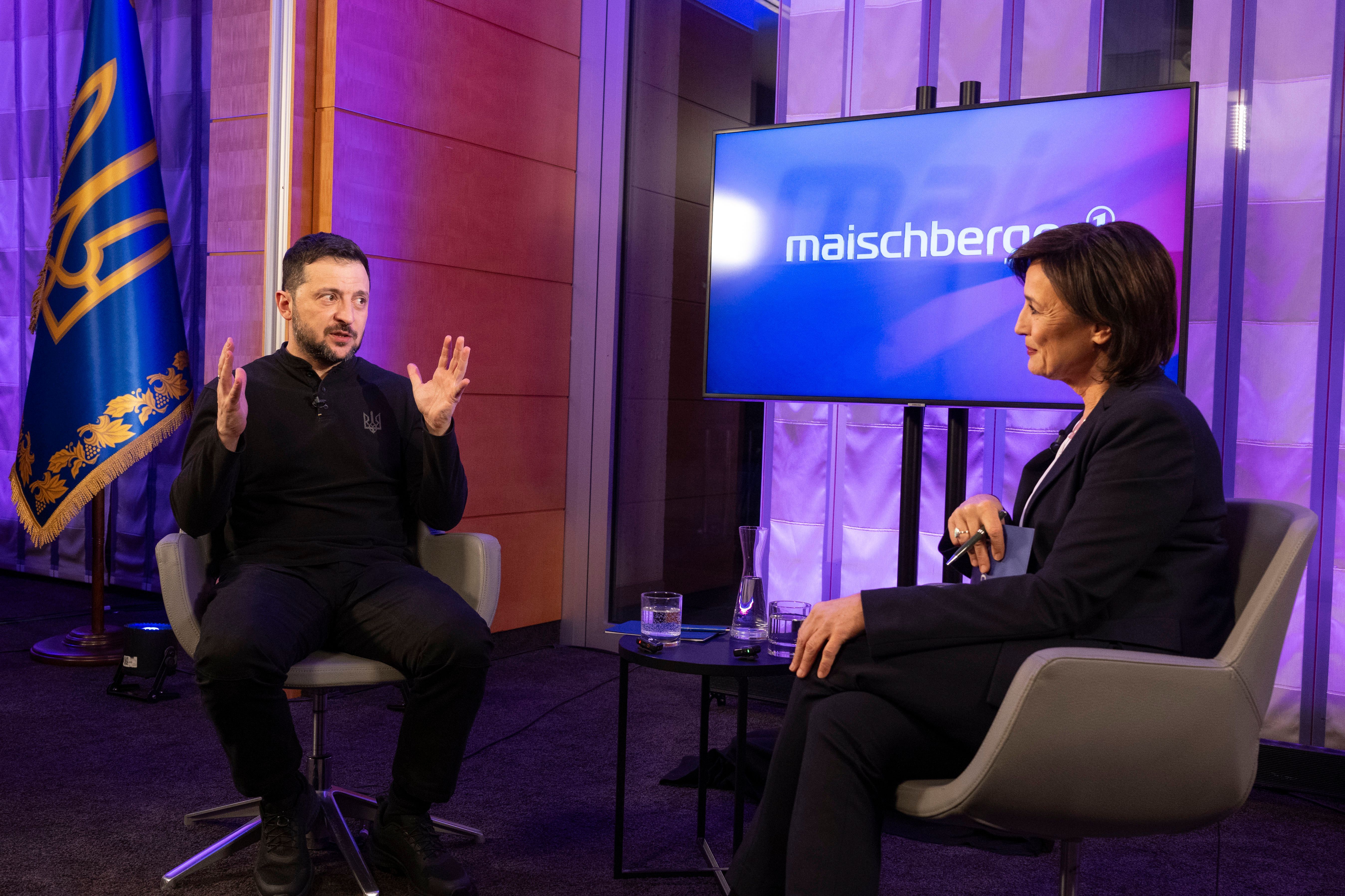 Ukraine: Selenskyj rechnet bei Maischberger mit seinen Verbündeten ab: „Europa ist heute schwach“