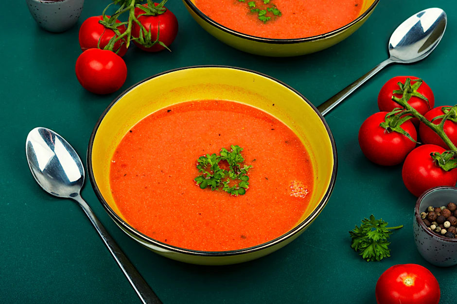Das Rezept für Tomatensuppe ist einfach und super-lecker. 