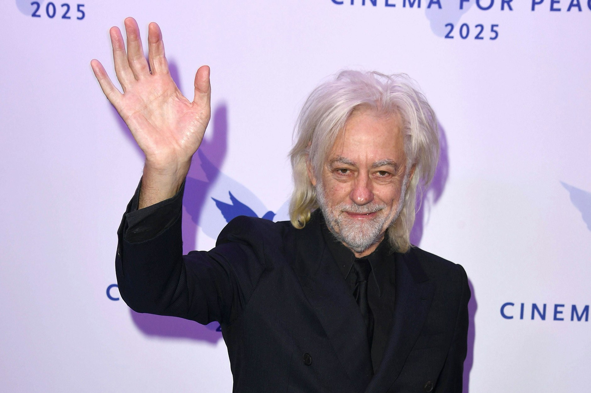 Zu Besuch in der Hauptstadt: Bob Geldof wurde für sein vielfältiges Engagement gewürdigt.