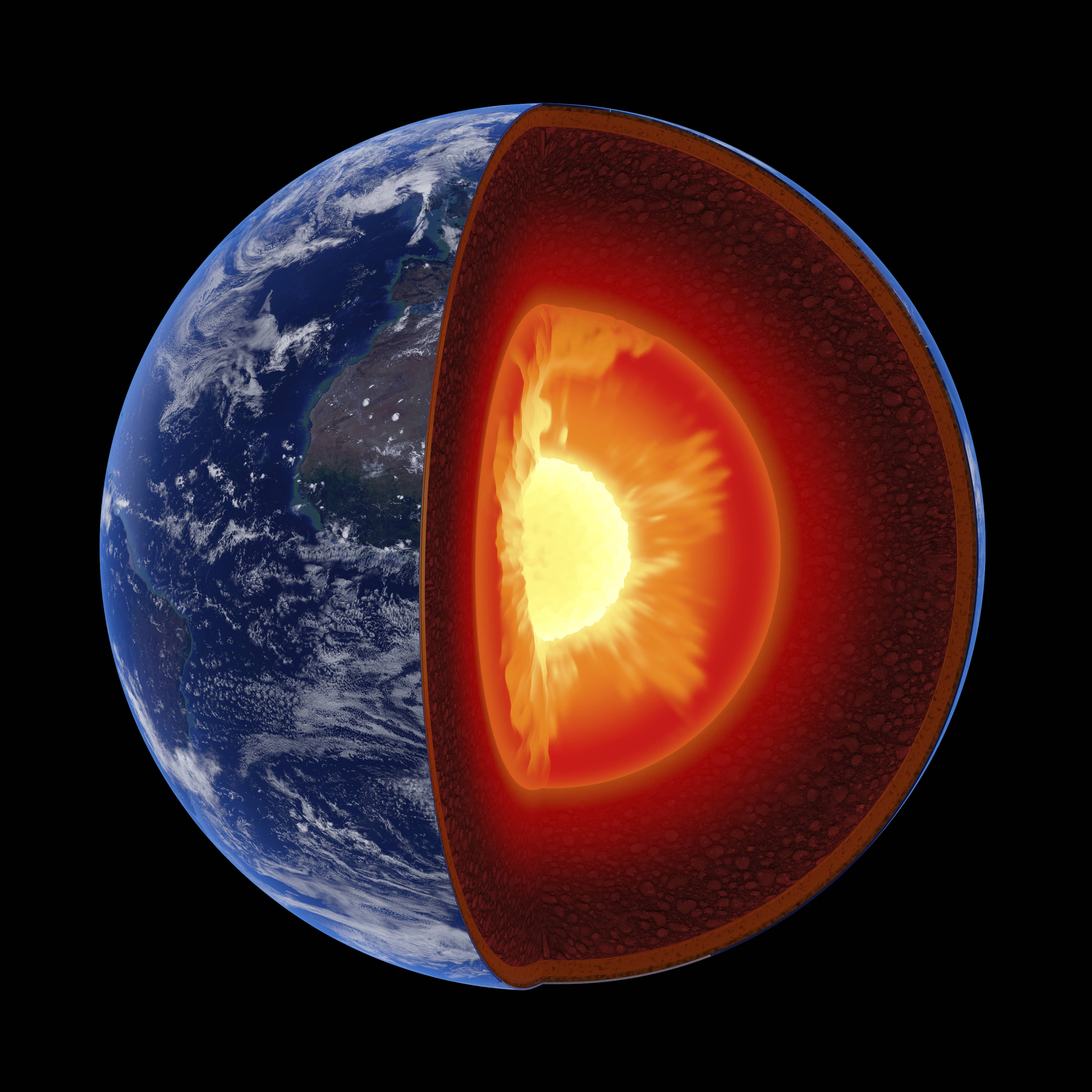 Planet in Bewegung: Im Innern der Erde ist so einiges los, sagen Forscher