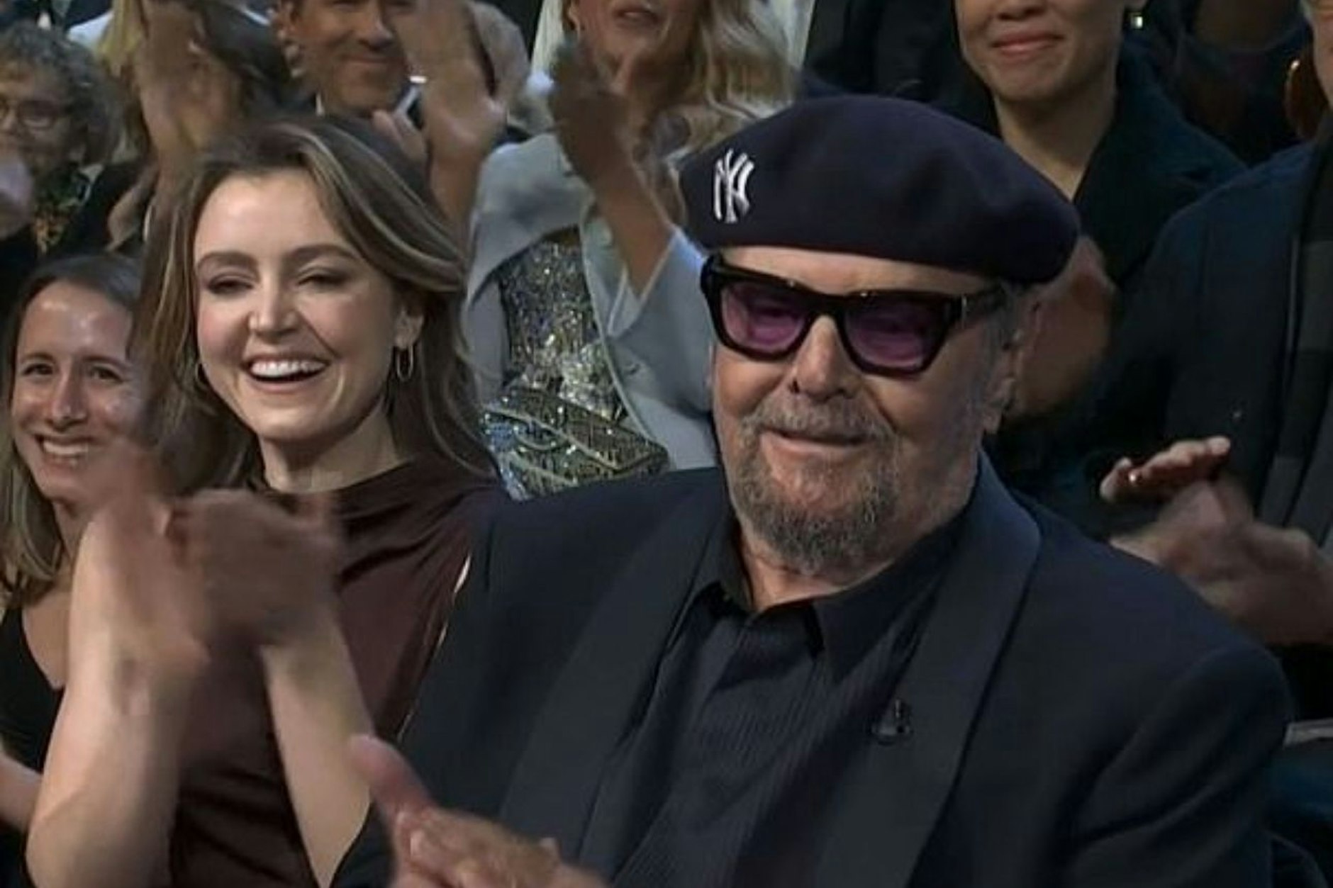 Jack Nicholson war mit seiner jüngsten Tochter Lorraine bei „Saturday Night Live“ in New York zu sehen.