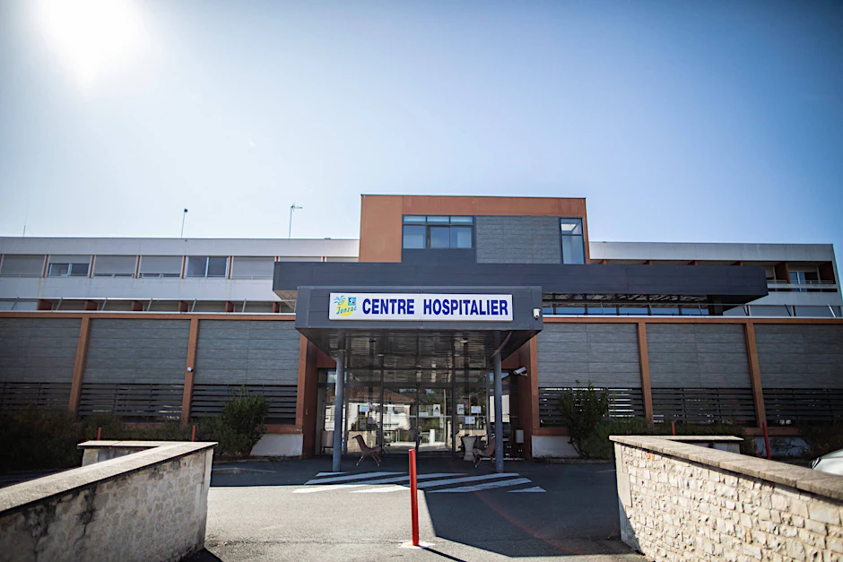 Das Krankenhaus von Jonzac, in dem Joël Le Scouarnec zuletzt tätig war, bevor er im Jahr 2017 inhaftiert wurde.