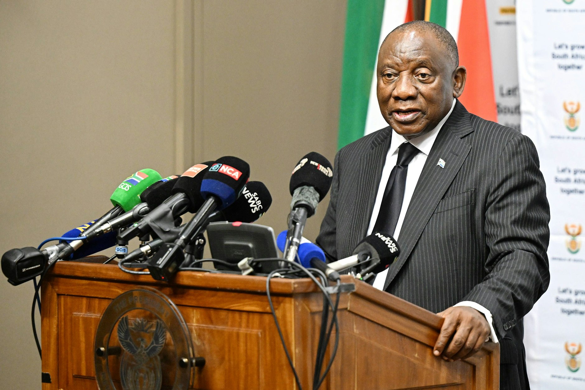 Südafrikas Präsident Cyril Ramaphosa eröffnete im Dezember die G20-Präsidentschaft Südafrikas.