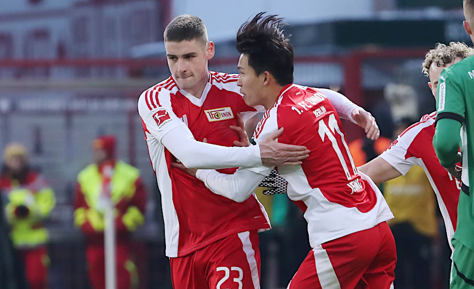 Bei Andrej Ilic (24) hat sich viel Frust angestaut. Vor dem Spiel beim BVB scheint beim Stürmer des 1. FC Union der Knoten endlich geplatzt.