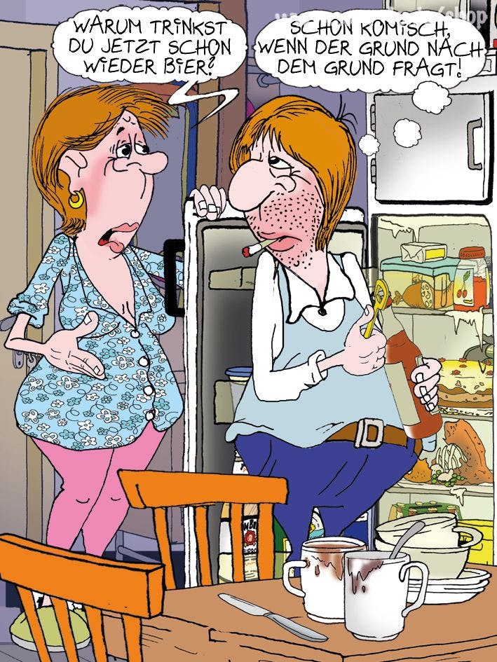 Auch heute haben wir einen Cartoon aus der Feder von Zeichner Sam Paff aus Berlin für Sie.