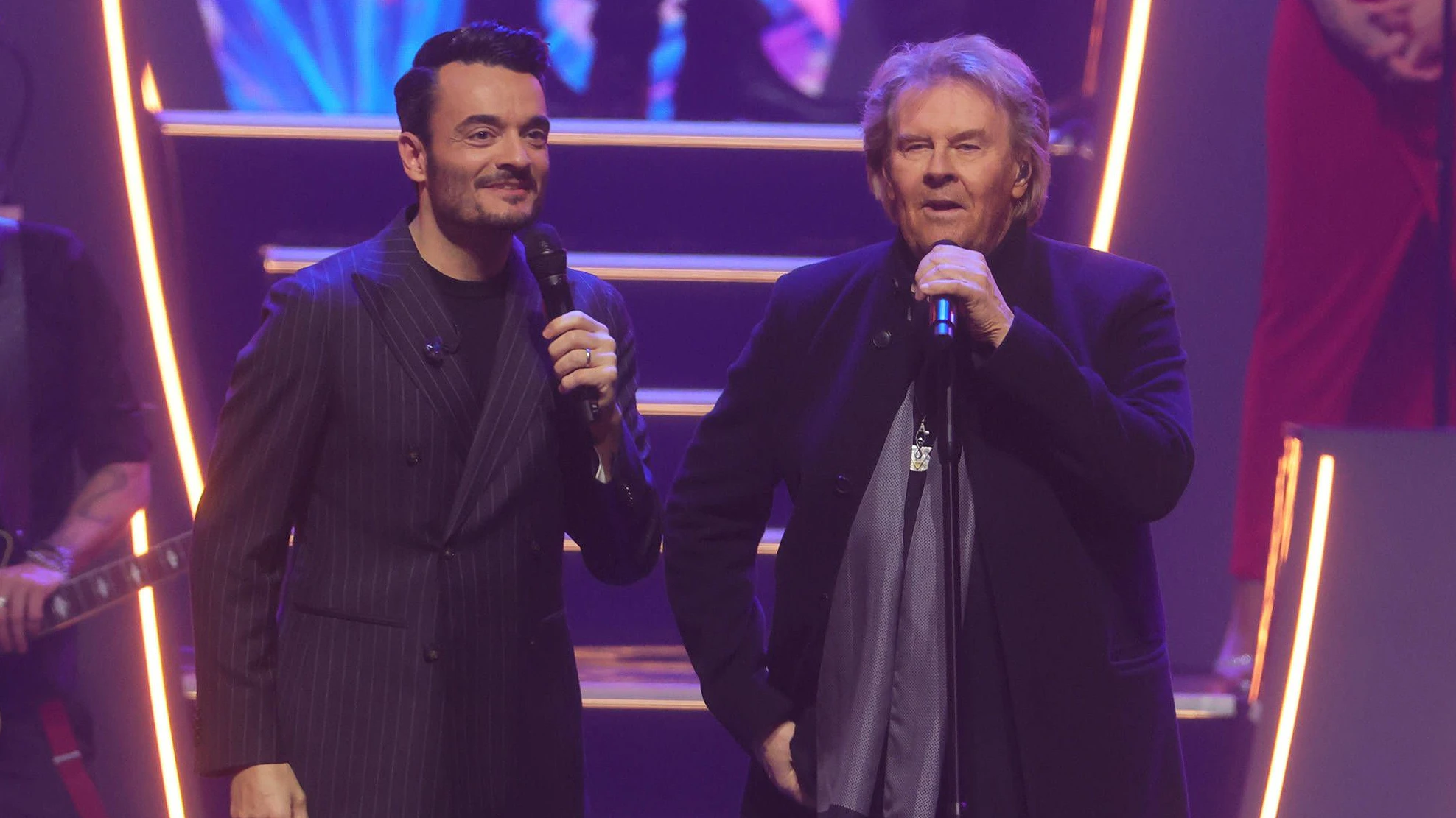 Howard Carpendale in der Giovanni Zarrella Show mit Gastgeber Giovanni Zarrella.